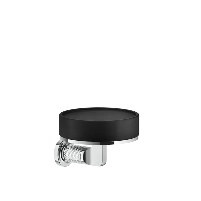 Gessi Inciso porta sapone nero in Pietra sinterizzata 58502