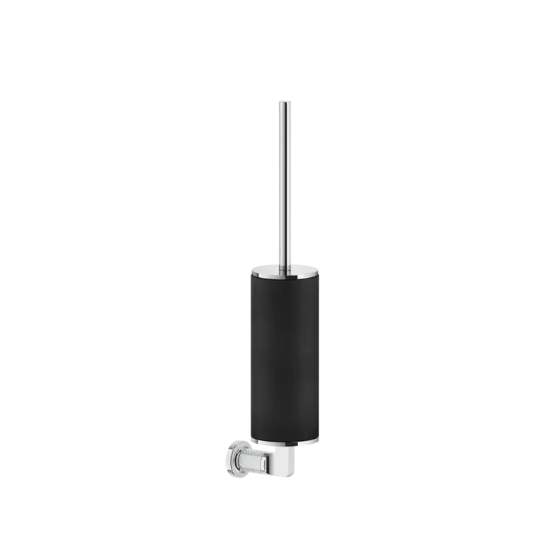 Gessi Inciso porta scopino nero in Pietra sinterizzata 58520