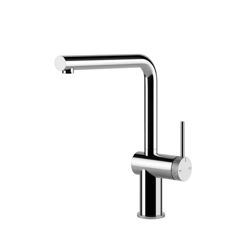 Gessi Inedito godronato rubinetto cucina con canna girevole 60471