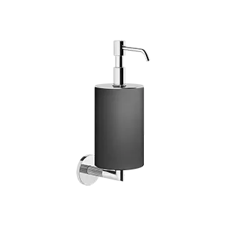 Gessi Ingranaggio dispenser sapone nero in Pietra sinterizzata 63814