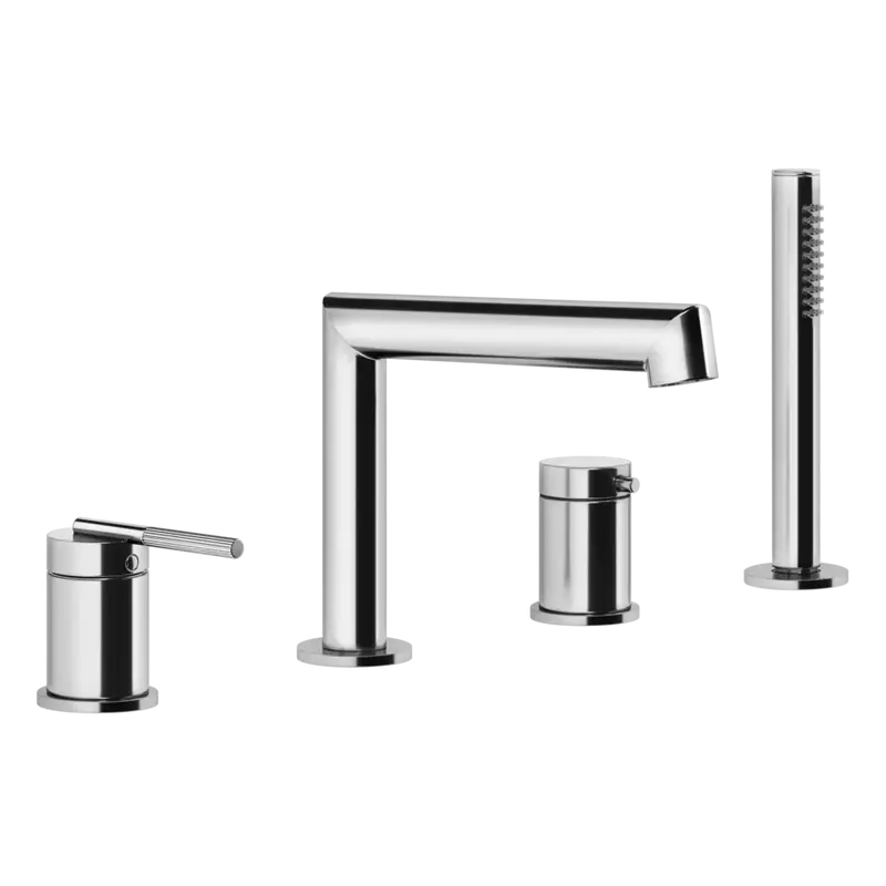 Gessi Ingranaggio rubinetto vasca da bagno 4 fori 63537