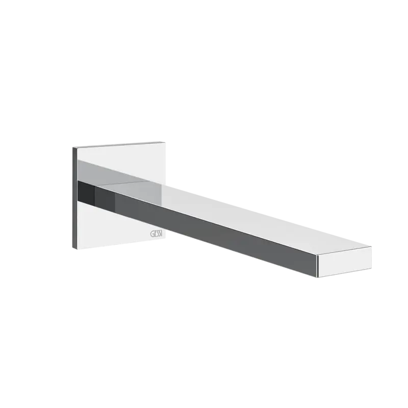 Gessi Inverso Diamantato bocca lavabo a parete 21,6cm 73102