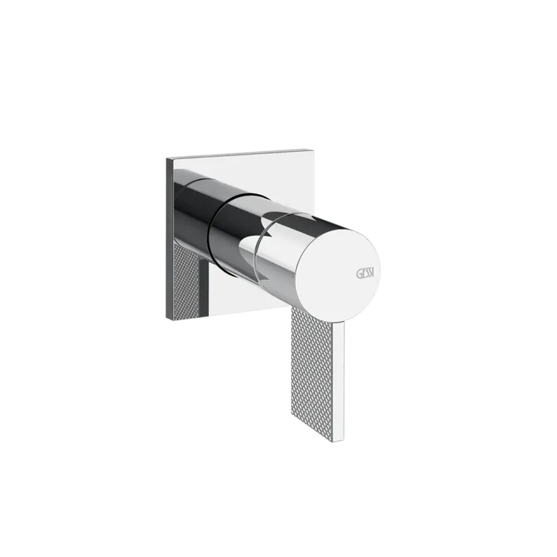 Gessi Inverso Diamantato rubinetto lavabo a parete 73609 + 63412