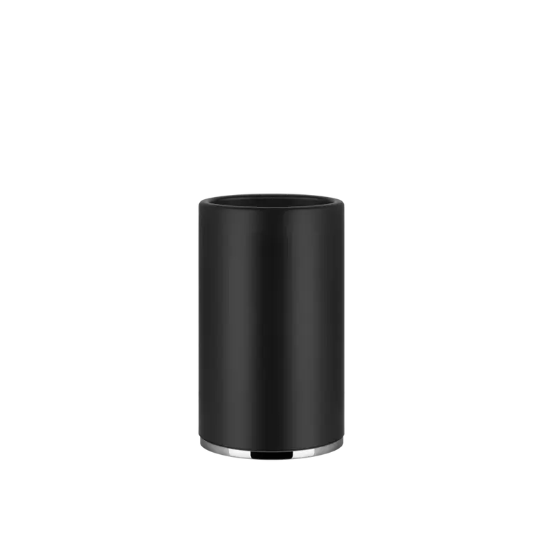Gessi Origini porta spazzolini nero in resina antibatterica 58532