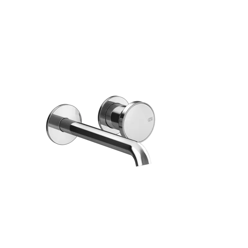 Gessi Origini rubinetto lavabo a parete bocca media 66088 + 54198