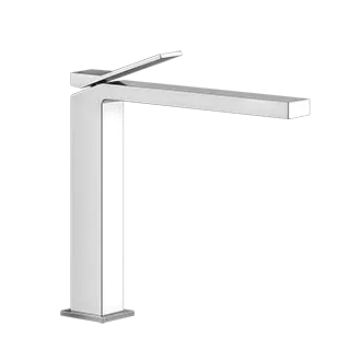 Gessi Rettangolo K rubinetto lavabo alto con piletta 53004
