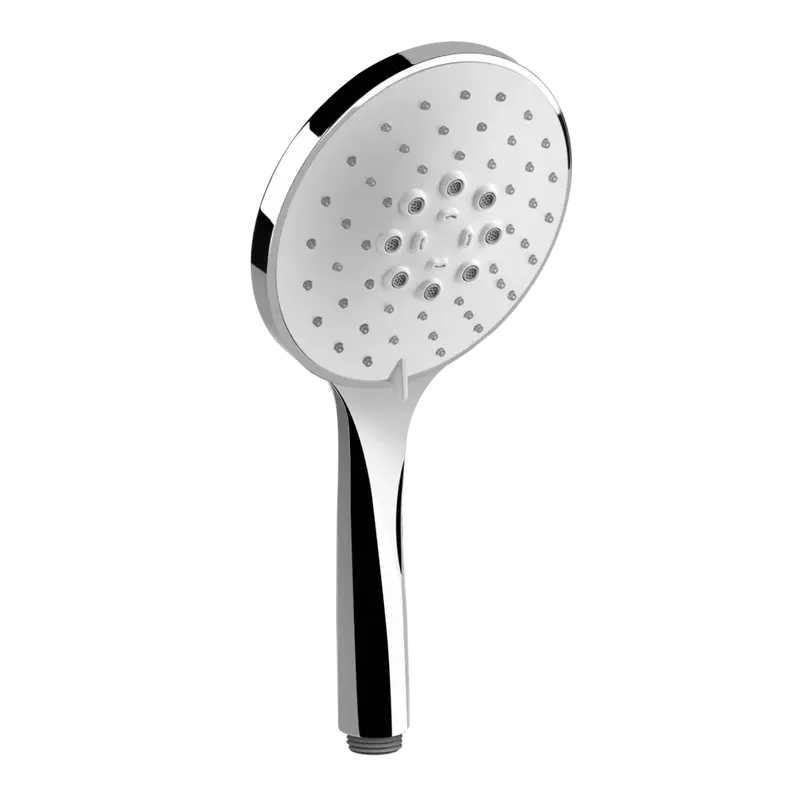 Gessi Rilievo doccetta tre getti con inserto bianco 14376