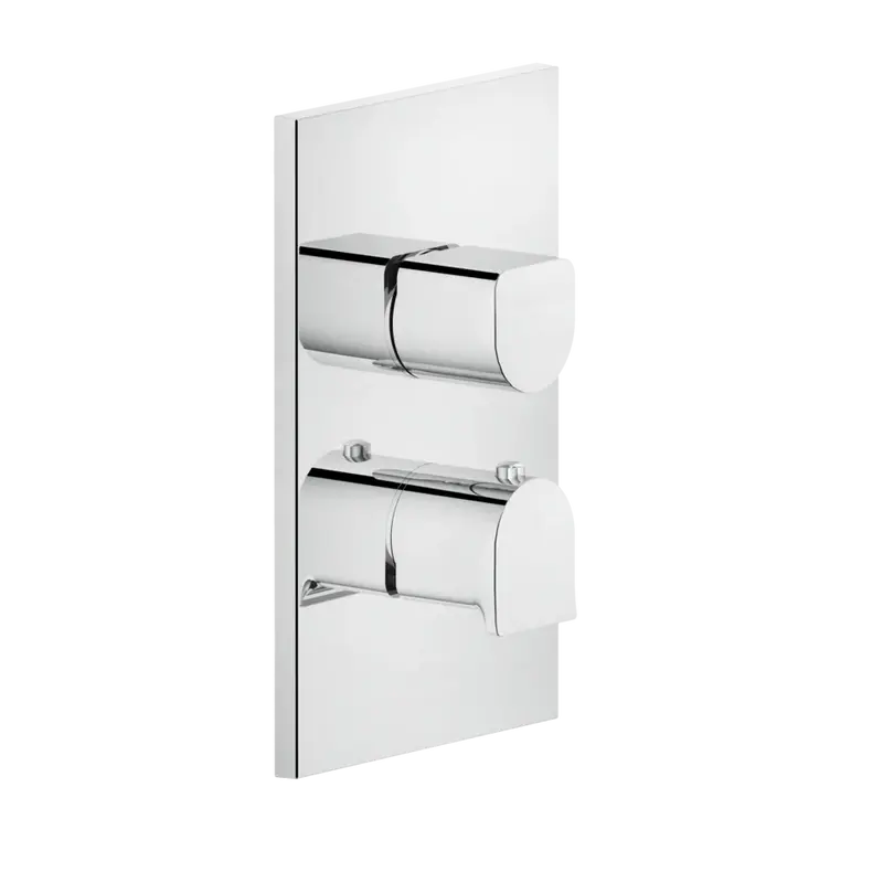 Gessi Rilievo miscelatore doccia termostatico 3 vie 59136 + 09269