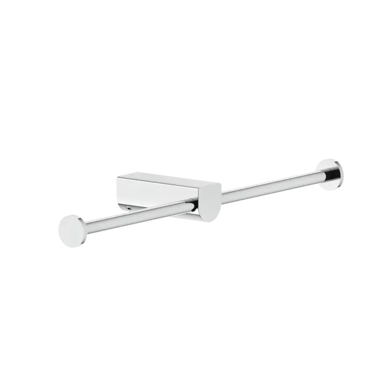 Gessi Rilievo porta rotolo a parete doppio 59415