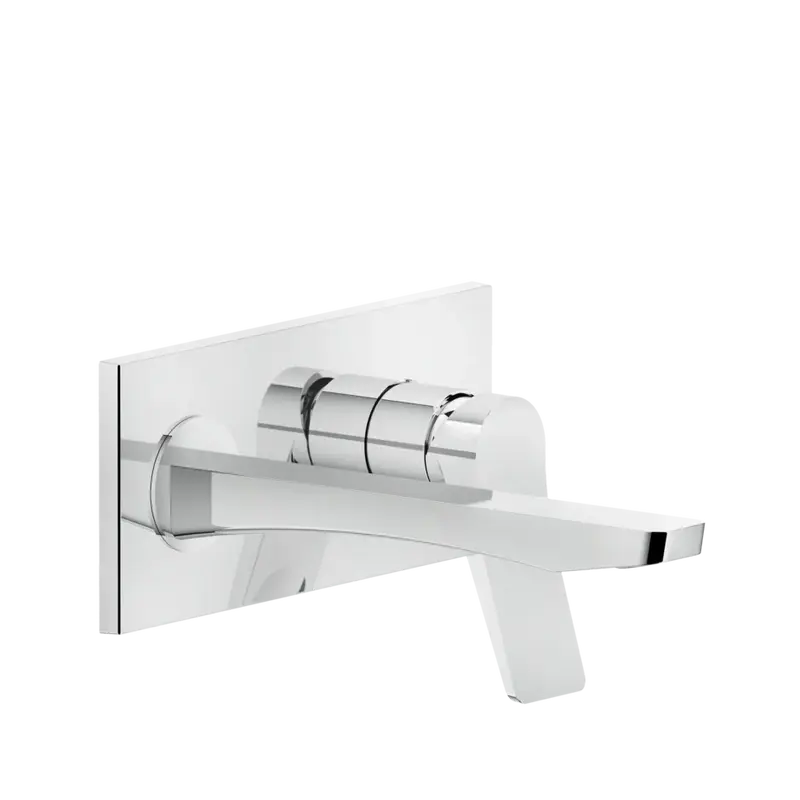 Gessi Rilievo rubinetto lavabo a parete 59089 + 44697