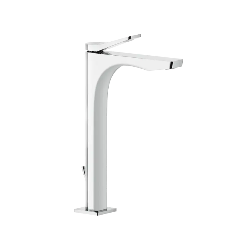 Gessi Rilievo rubinetto lavabo alto con piletta 59003