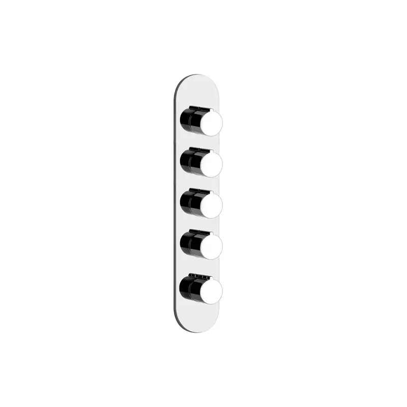 Gessi Ventaglio miscelatore doccia termostatico alta portata 4 uscite 43068 + 43107