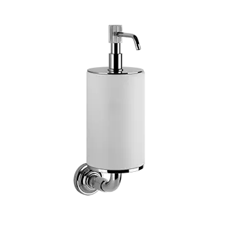Gessi Venti20 dispenser sapone bianco in Pietra sinterizzata 65413