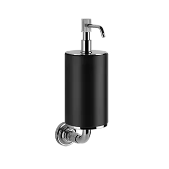 Gessi Venti20 dispenser sapone nero in Pietra sinterizzata 65414