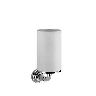 Gessi Venti20 porta spazzolini bianco in Pietra sinterizzata 65407