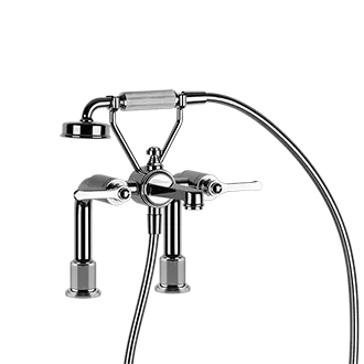 Gessi Venti20 rubinetto vasca da bagno 2 fori 65115