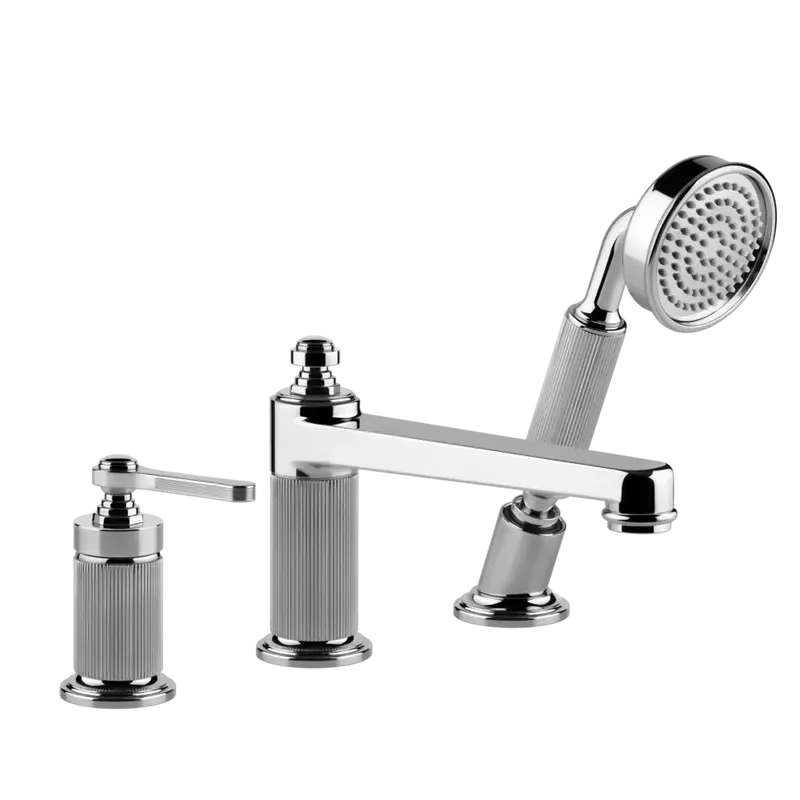 Gessi Venti20 rubinetto vasca da bagno 3 fori 65037
