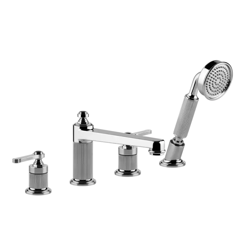 Gessi Venti20 rubinetto vasca da bagno 4 fori 65045