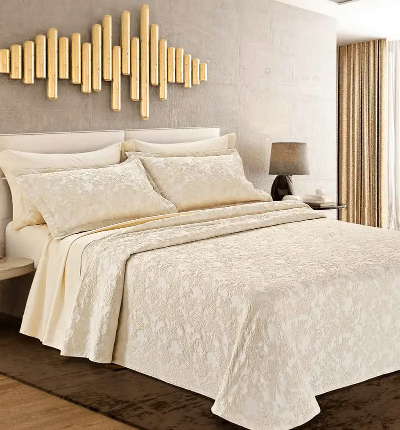 GFFerrari Copriletto Jacquard Matrimoniale Clara