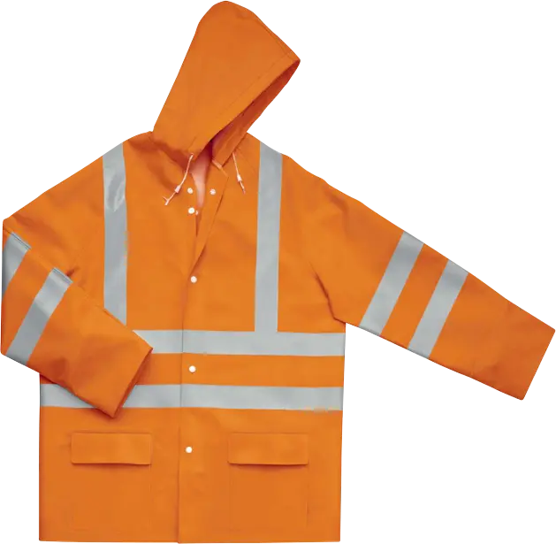GIACCA IMPERMEABILE AD ALTA VISIBILITÀ ABBIGLIAMENTO TECNICO 900VESHV