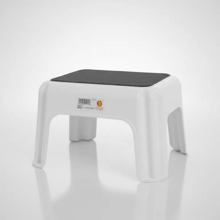 Giganplast Struttura Rinforzata Sgabello Basso Multiuso in Polipropilene – La Soluzione Ergonomica Made in Italy