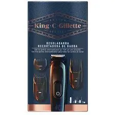 GILLETTEKING C GILLETTE REGOLABARBA CON 3 PETTININI