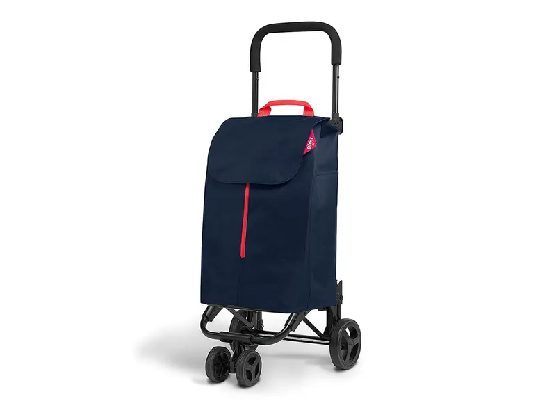 Gimi Twin Carrello Spesa 50L Acciaio Pieghevole – Soluzione Salvaspazio XXL Fuori Produzione