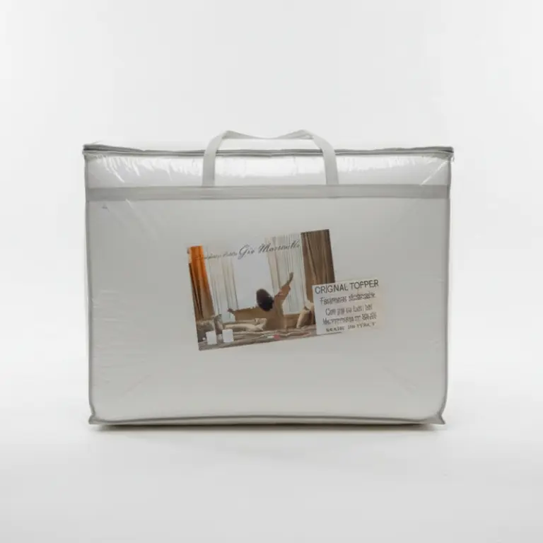 Giò Marinelli Topper Correttore Materasso Matrimoniale 160x190 – Sfoderabile con Zip Perimetrale