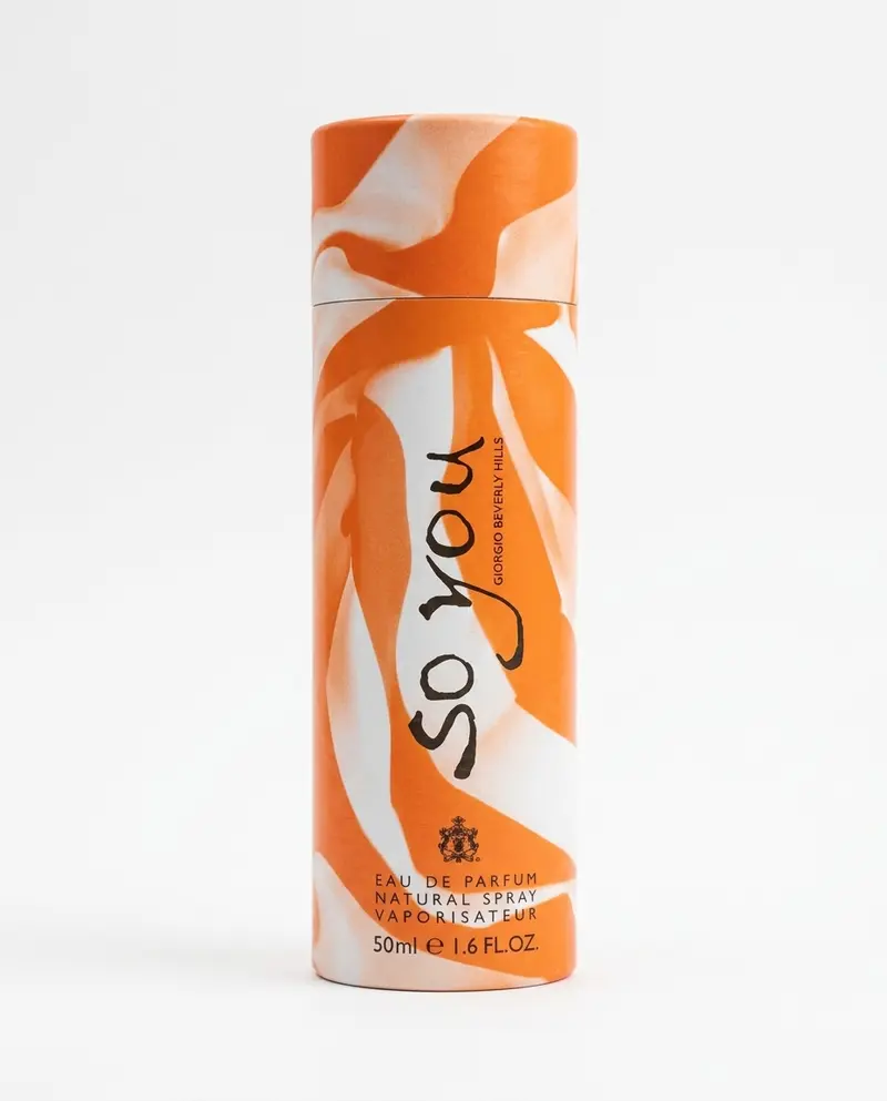 Giorgio Beverly Hills So You Eau de Parfum Donna 50 ml – Profumo Orientale-Fiorito alla Vaniglia e Prugna