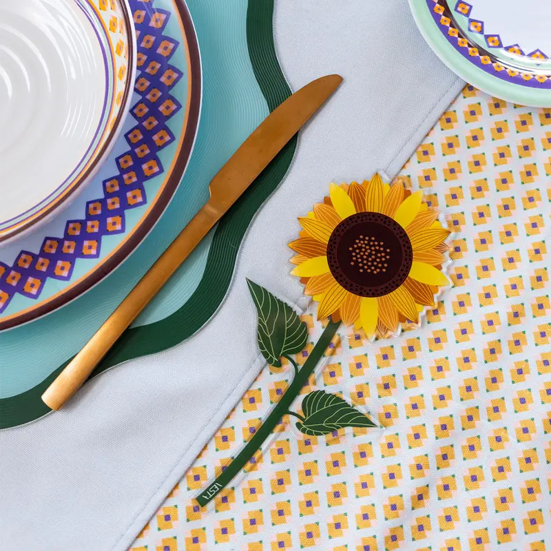 Girasole Vesta Special Moment in Plexiglas – Decorazione Elegante Made in Italy