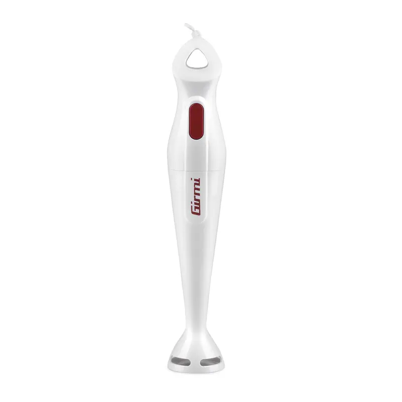 Girmi MX01 Mixer a Immersione 170W – 4 Lame in Acciaio Inox – Funzionamento Pulse ed Impugnatura Ergonomica