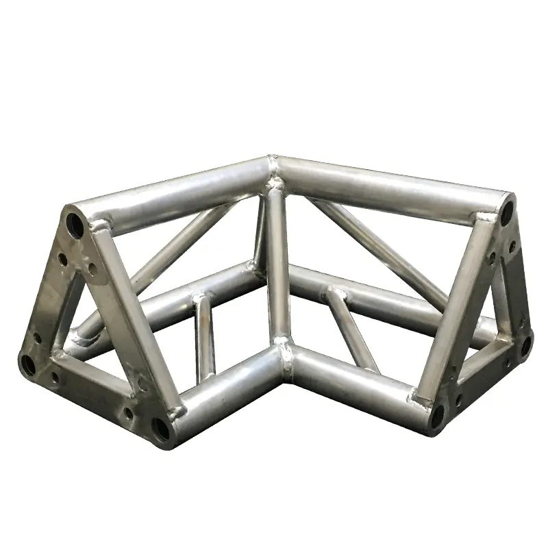 Giunto angolare per traliccio triangolare 40x40cm in alluminio