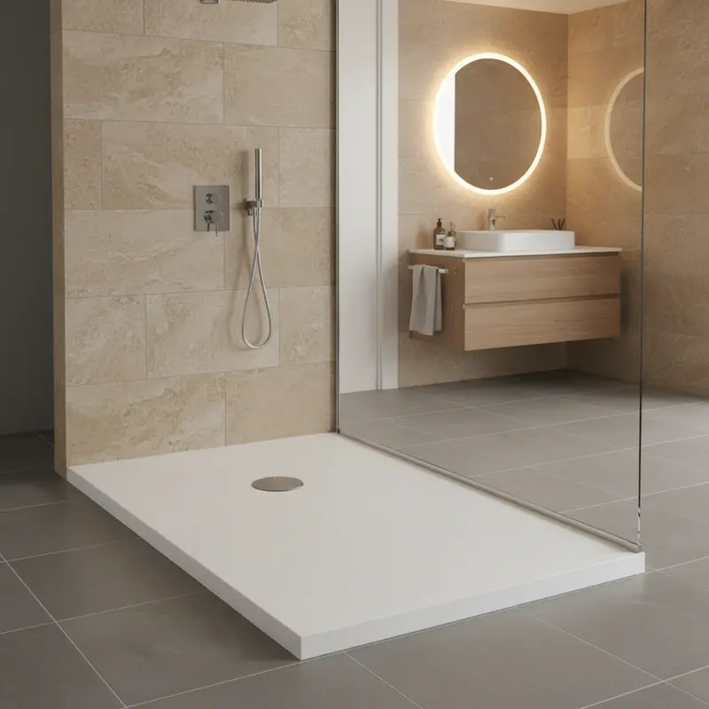 Glass Rocker piatto doccia in acrilico 120x90cm GDR074W00