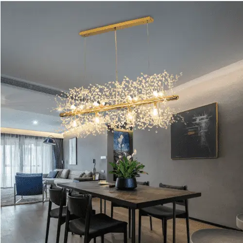 Gold Silver Chandeliers