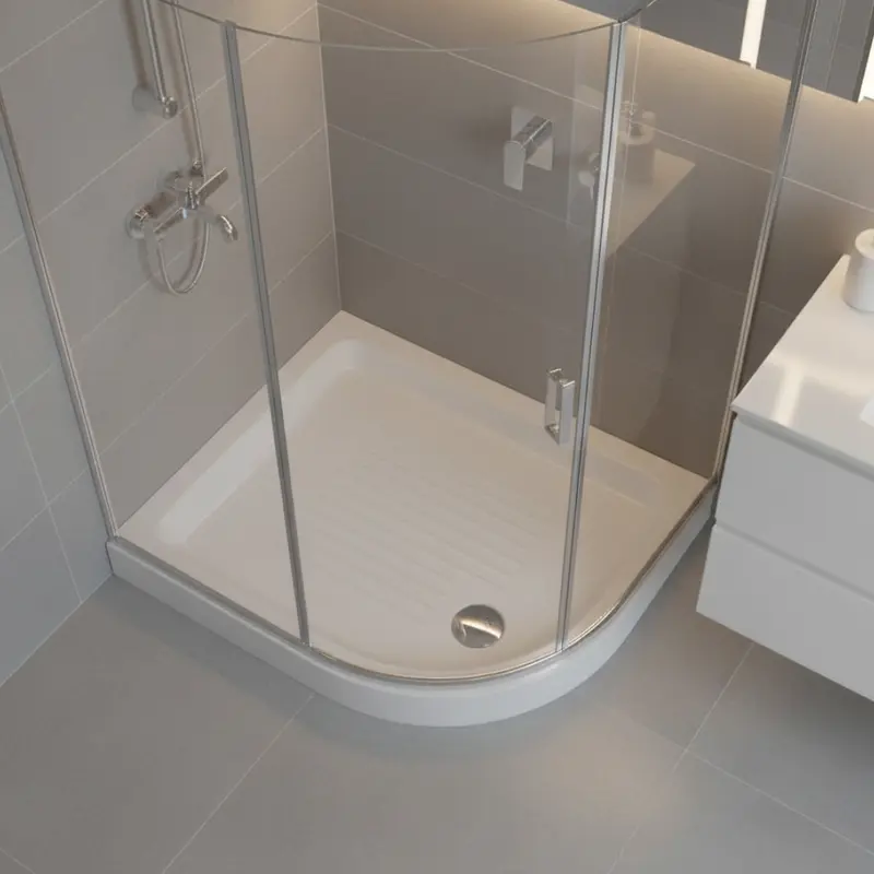 GSI CERAMICA H11 piatto doccia angolare destro in ceramica 70x90cm 459611