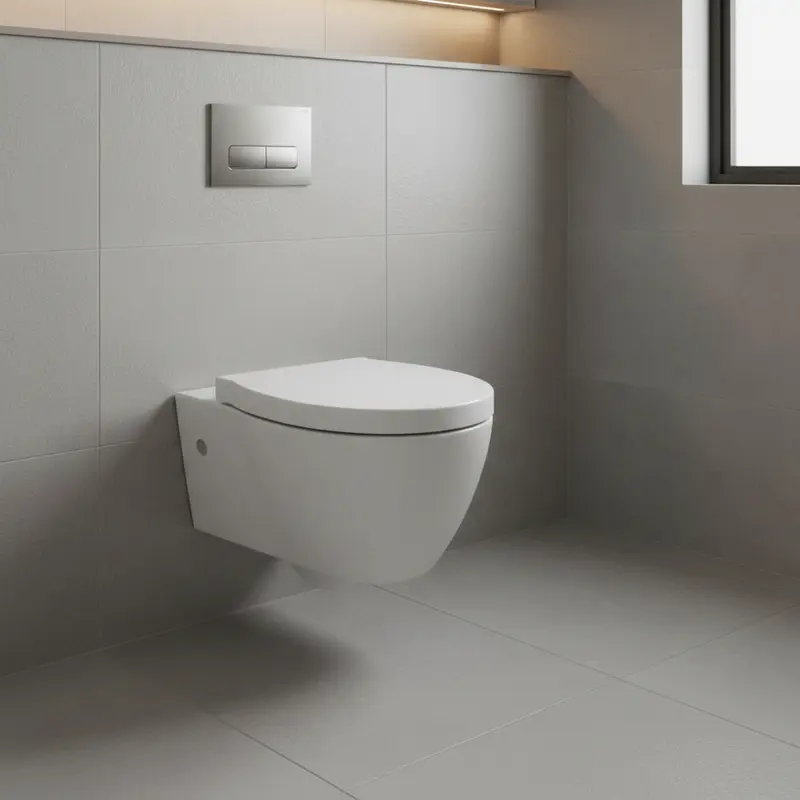 GSI CERAMICA Panorama wc sospeso e bidet 661211 + 666511