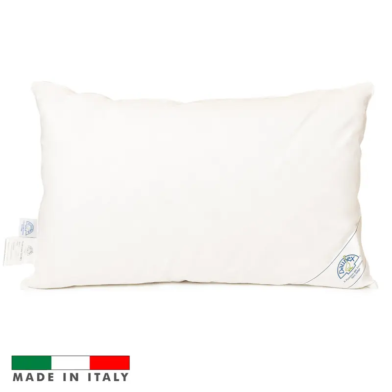 Guanciale letto Issimo in piuma d'oca, Made in Italy