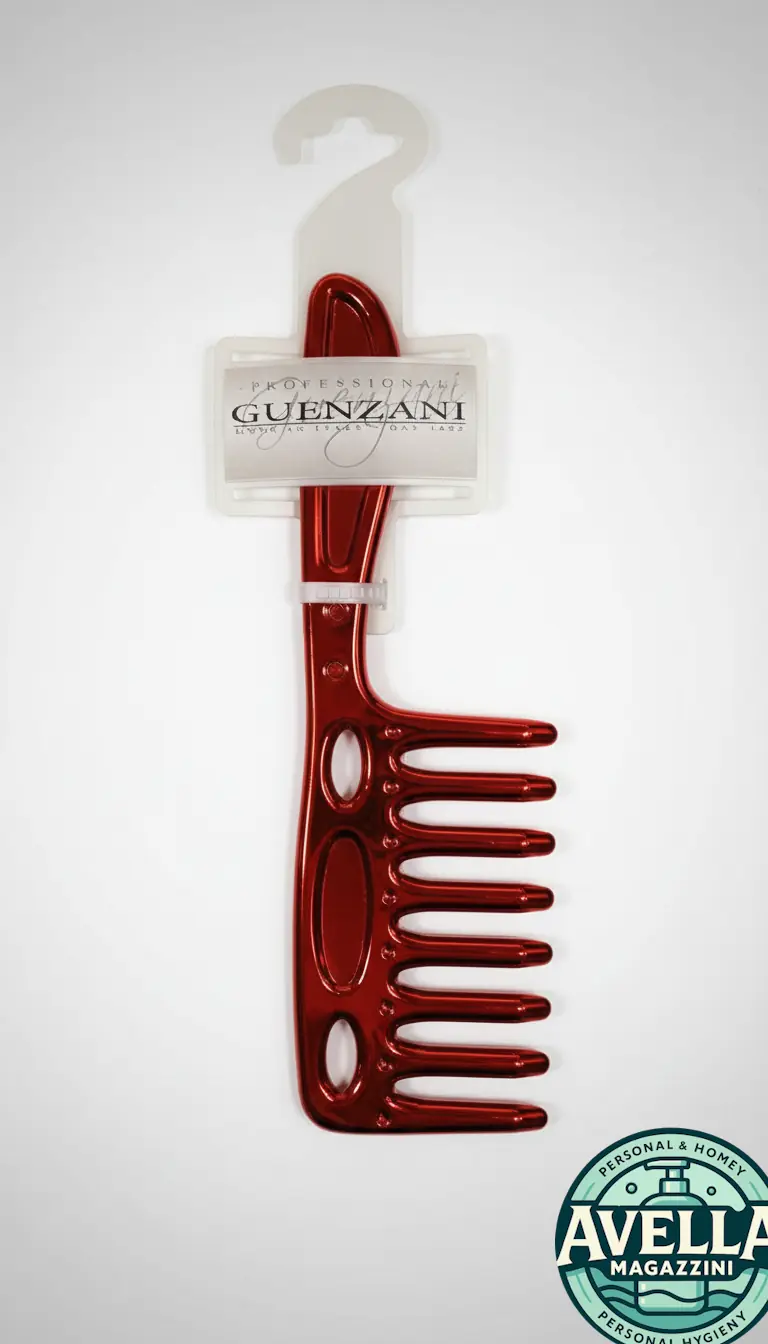 Guenzani Professional 500 Pettine Gigante | Antistatico a Denti Larghi | Per Capelli Lunghi, Ricci e Voluminosi | Styling Salone