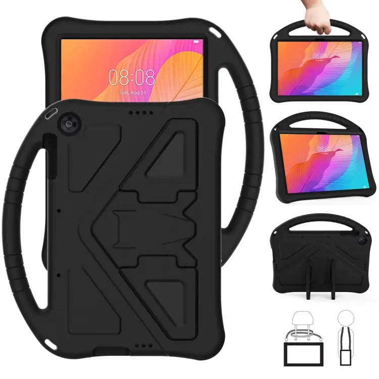Guscio protettivo piatto anti caduta in EVA con supporto, For Huawei MatePad T 10s 10.1
