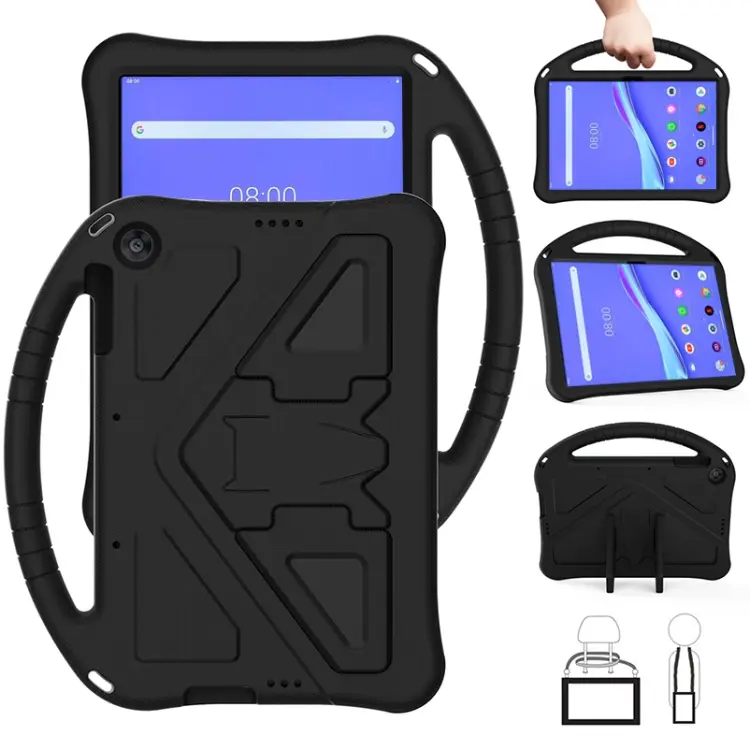 Guscio protettivo piatto anti caduta in EVA con supporto, For Lenovo Tab M10 TB-X505F