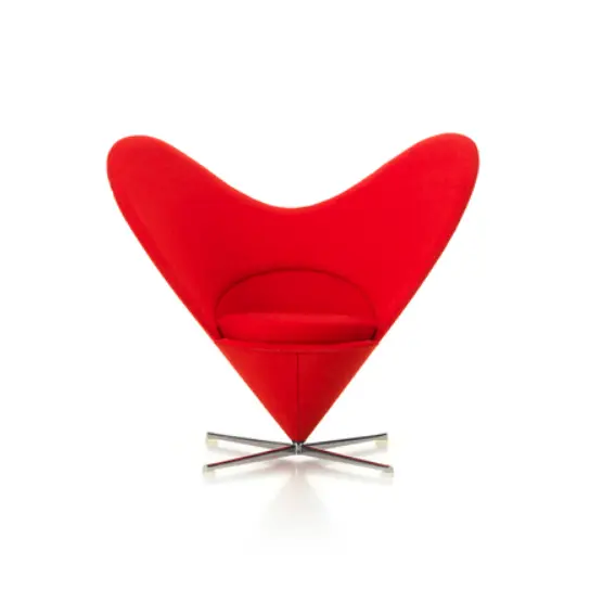 Heart-Shaped Cone Chair – Miniatures Collection