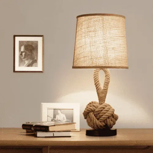 Hemp Rope Table Lamps