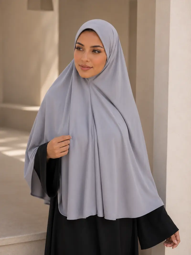 Hijab Khimar XXL Tinta Unita