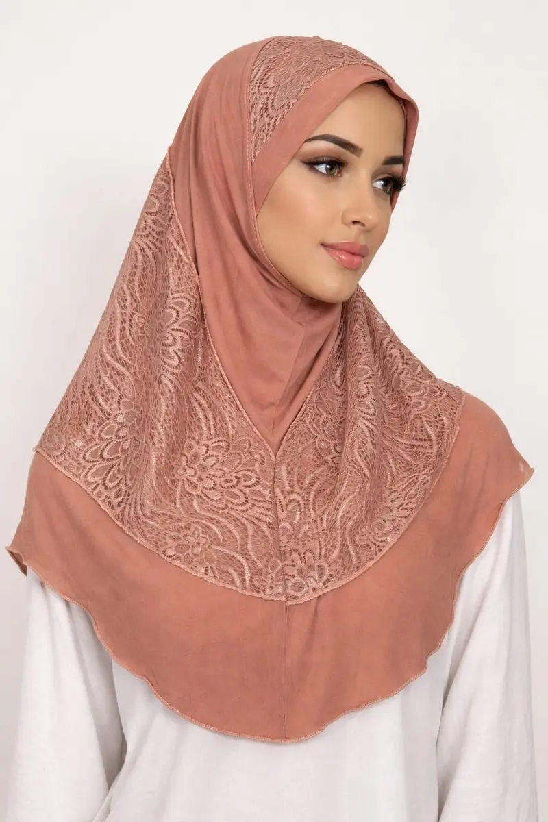 Hijab LaceBloom 100% viscosa