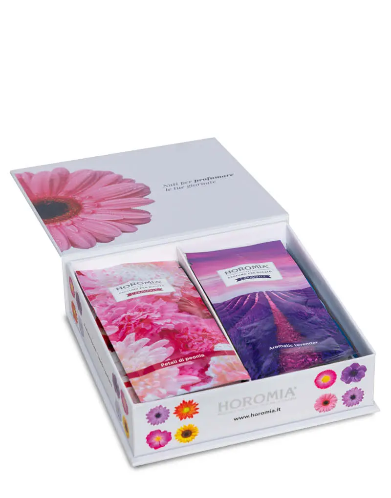 HoroKit Monodose Box Regalo con 18 Fragranze Profuma Bucato by Horomia, 18 x 20 ml