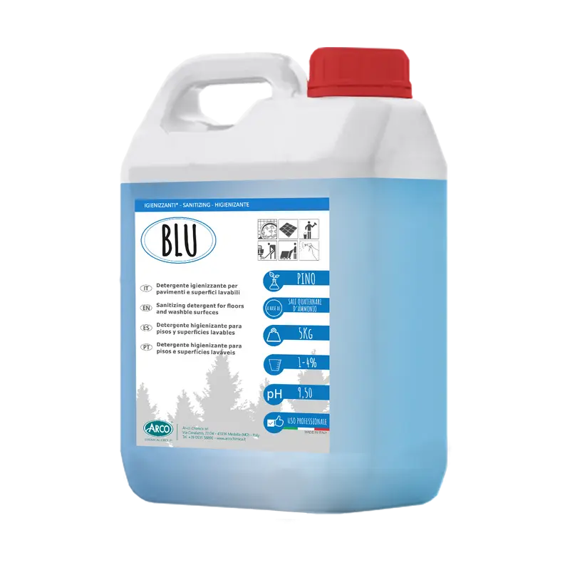 Igienizzante detergente Deodorante profumato Blu - 5 KG