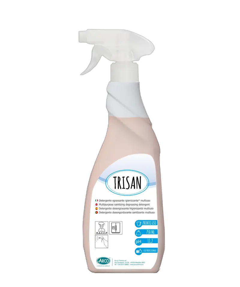 Igienizzante sgrassante multiuso Trisan - 750 ML