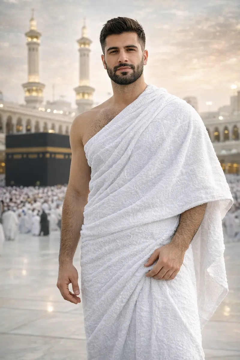 Ihram in cotone 1250 grammi – Set Ihram per Hajj e Umrah