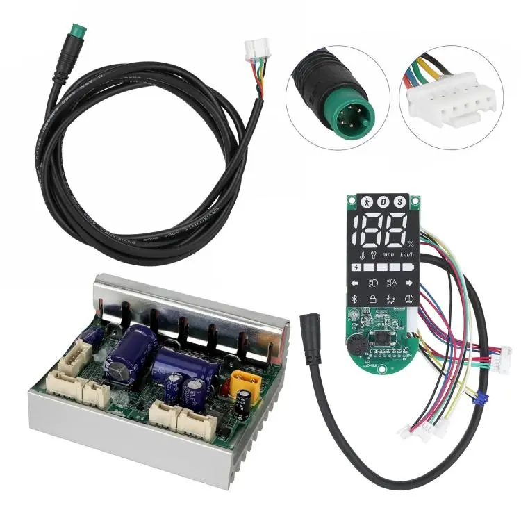 Il kit di controllo include scheda madre, dashboard Bluetooth e sostituzione del cavo principale., For Xiaomi Electric Scooter 5, For Xiaomi Electric Scooter 5 Max, For Xiaomi Electric Scooter 5 Pro