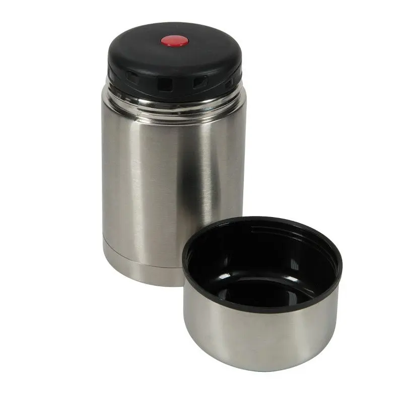 Ilsa Portavivande Termico 1 Litro - Acciaio Inox, Ideale per Cibi e Bevande